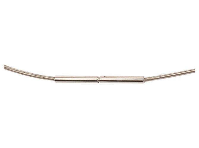 Collar H-Cube Cage d'H de Hermès Plata Azul claro - vista 4