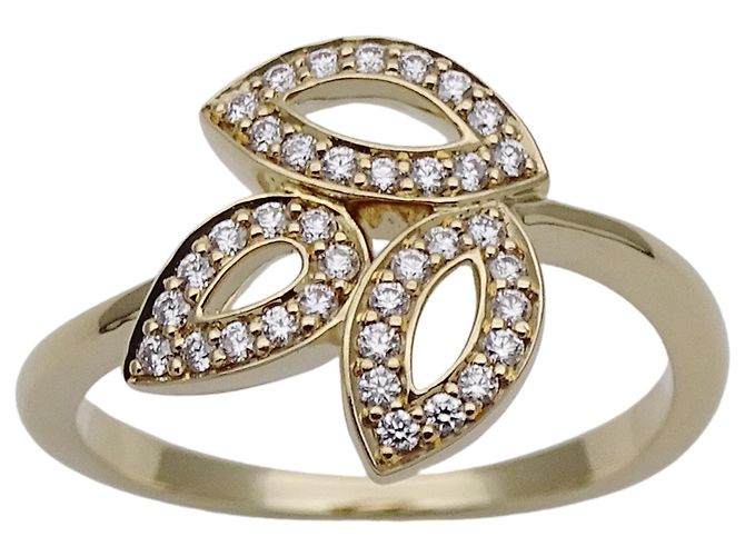 Anello in oro giallo 18K Harry Winston D'oro - vista 2