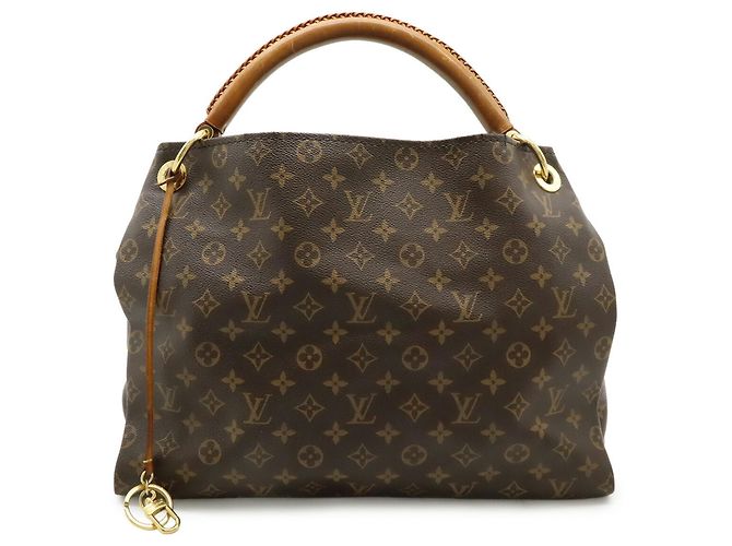 Borsa Tote Artsy MM Monogram Louis Vuitton Marrone - vista 2
