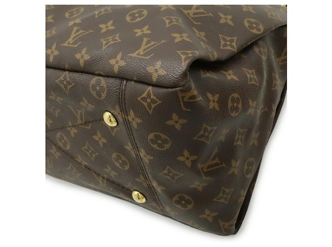 Borsa Tote Artsy MM Monogram Louis Vuitton Marrone - vista 4