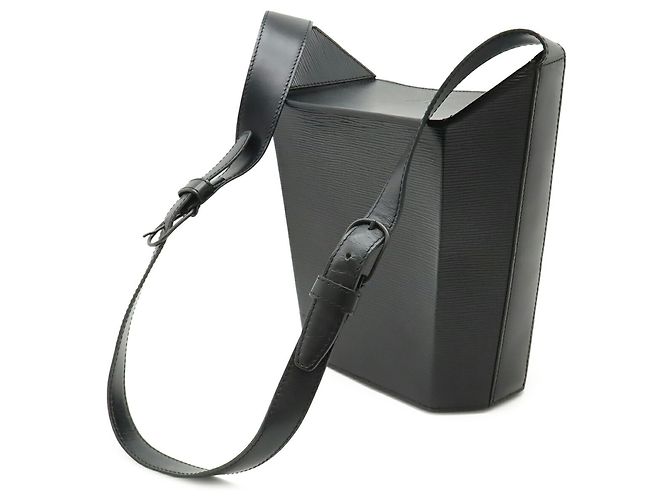 Borsa a Spalla Epi Sac Sole Louis Vuitton Nero - vista 3