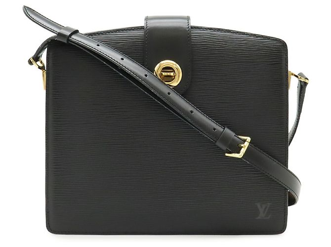 Borsa a Spalla Capucines Epi Louis Vuitton Nero - vista 2
