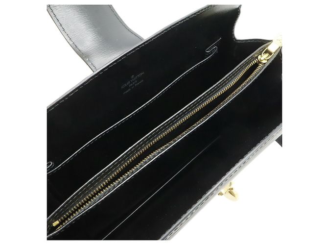 Borsa a Spalla Capucines Epi Louis Vuitton Nero - vista 8