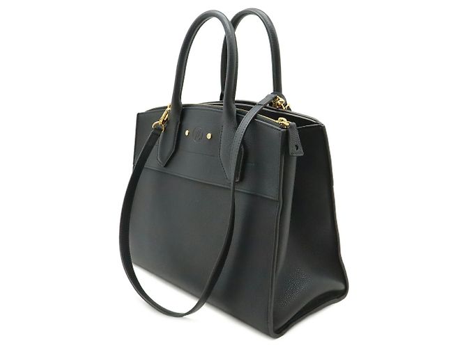 Bolso City Steamer MM Louis Vuitton Negro - vista 3