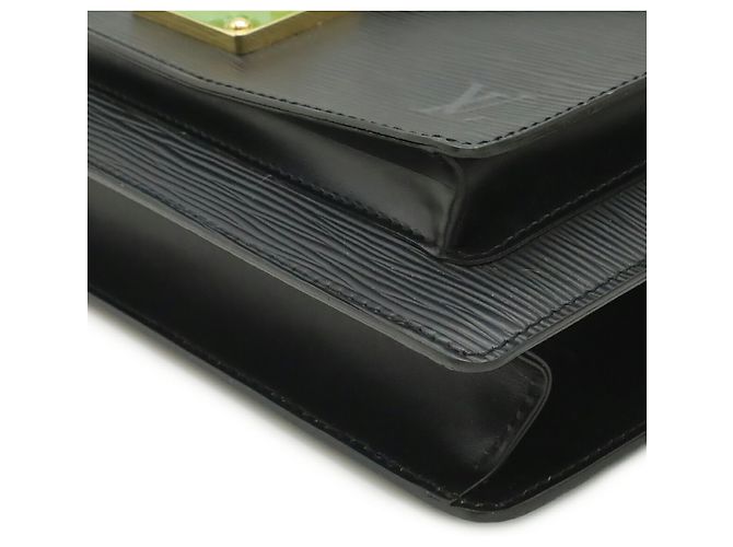 Borsa Monceau Epi Louis Vuitton Nero - vista 4