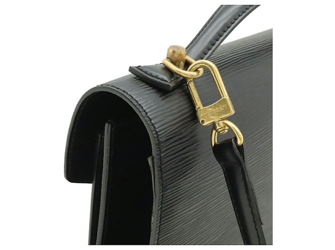 Borsa Monceau Epi Louis Vuitton Nero - vista 5