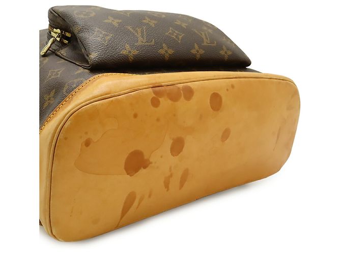 Zaino Montsouris GM Monogramma Louis Vuitton Marrone - vista 10
