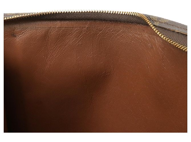 Borsa Louis Vuitton Monogram Pochette Toilette 26 Marrone - vista 8