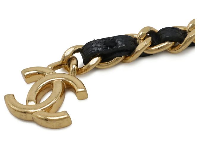 Belt Bag Chanel Matelassé Coco Mark Nero - vista 7