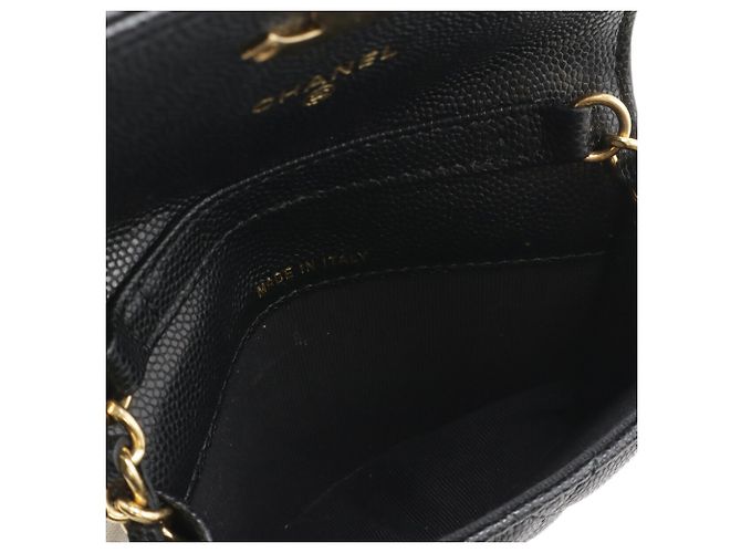 Belt Bag Chanel Matelassé Coco Mark Nero - vista 8