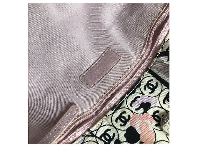 Chanel Vintage Mehrfarbige Logo CC Schultertasche Mehrfarben - Ansicht 12