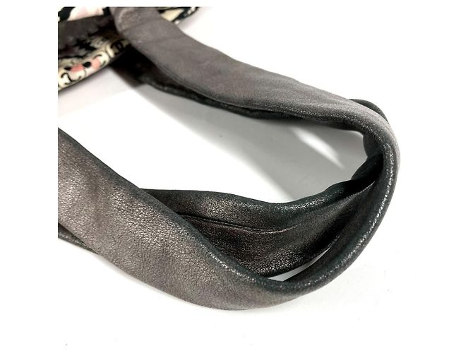 Chanel Vintage Mehrfarbige Logo CC Schultertasche Mehrfarben - Ansicht 9