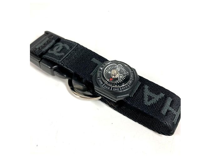 Bracciale in tela nera Chanel Nero - vista 5