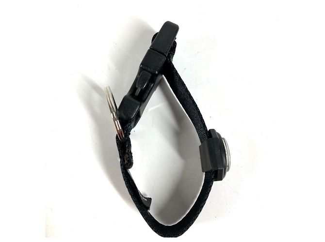 Bracciale in tela nera Chanel Nero - vista 6