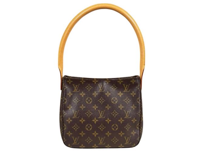 Borsa a Spalla Looping MM Monogramma Louis Vuitton Marrone - vista 3