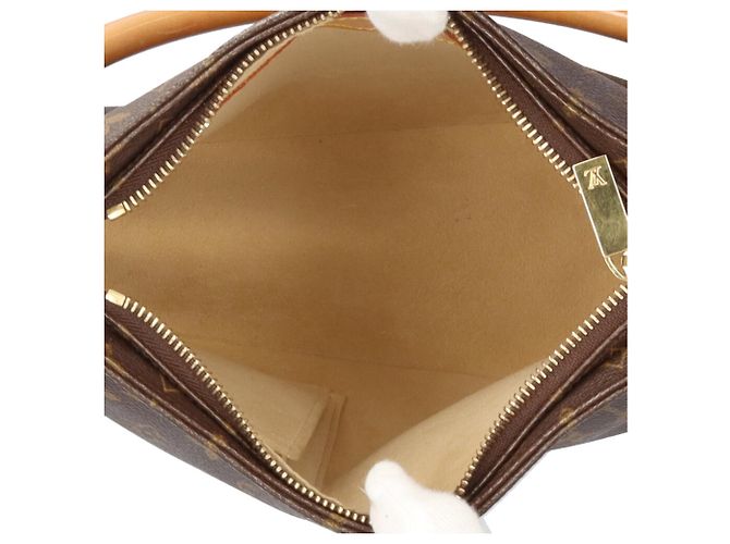 Borsa a Spalla Looping MM Monogramma Louis Vuitton Marrone - vista 6