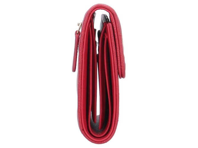 Cartera Chanel Roja - vista 3