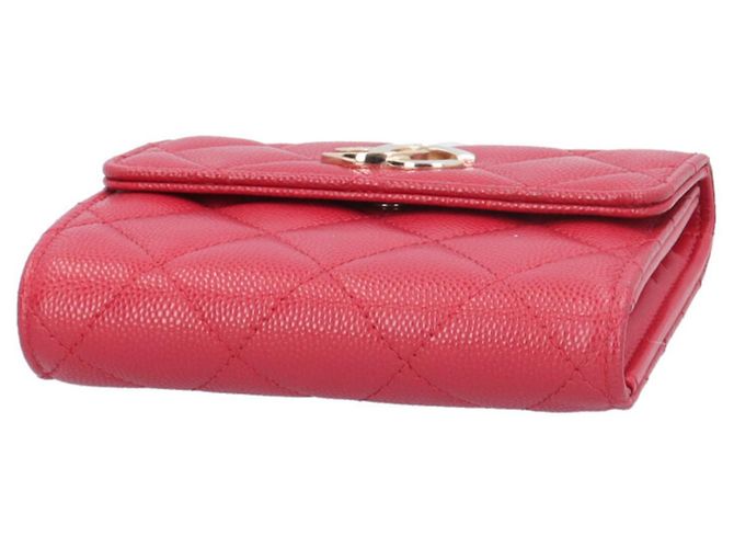 Cartera Chanel Roja - vista 4