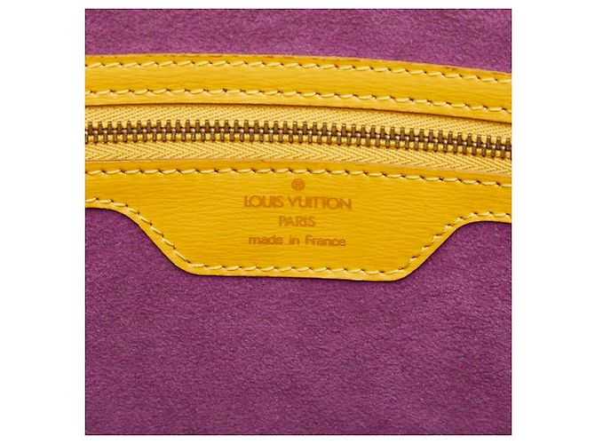 Louis Vuitton Epi Saint Jacques Einkaufstasche Gelb - Ansicht 9