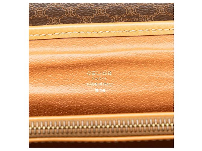 Céline Borsa da lavoro Celine Macadam Marrone - vista 10