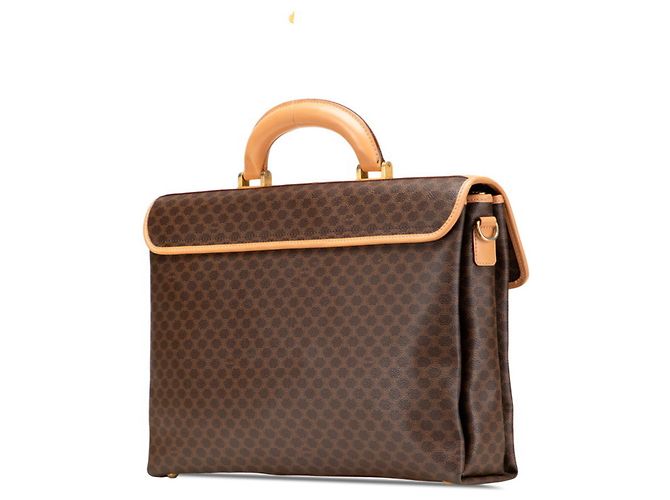 Céline Borsa da lavoro Celine Macadam Marrone - vista 2