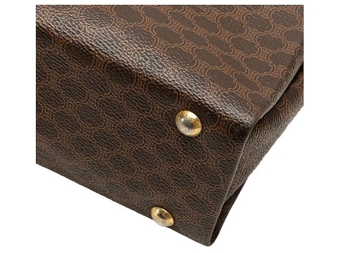 Céline Borsa da lavoro Celine Macadam Marrone - vista 5