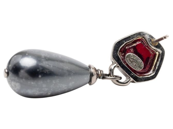 Orecchini a goccia Coco Mark di Chanel Argento - vista 3