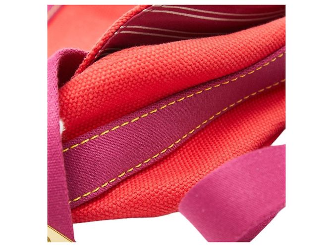 Bolsa transversal Louis Vuitton Antigua Busas PM Vermelho - vista 5
