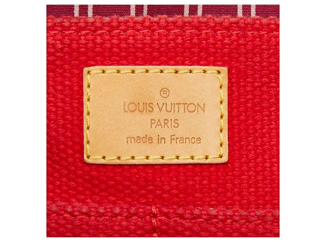 Bolsa transversal Louis Vuitton Antigua Busas PM Vermelho - vista 7