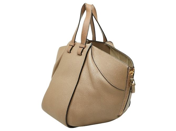 Borsa a mano Hammock Small Anagram Loewe Beige - vista 2