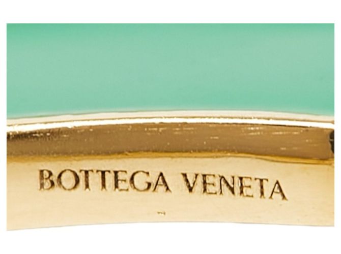 Bracciale a manica curva Bottega Veneta Argento Verde Blu chiaro - vista 3