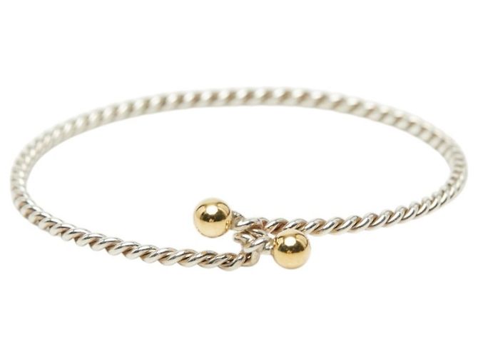 Bracciale a bangle doppio con torsione Tiffany & Co. Argento D'oro - vista 2