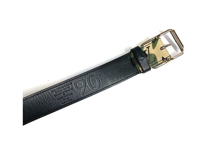 Louis Vuitton Takashi Murakami Monogramouflage Khaki Gürtel - Ansicht 6