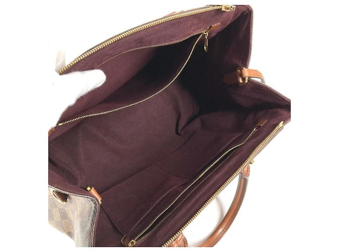 Borsa Damier Greenwich Louis Vuitton Marrone - vista 13