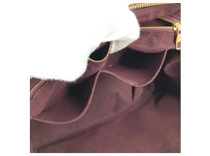 Borsa Damier Greenwich Louis Vuitton Marrone - vista 15