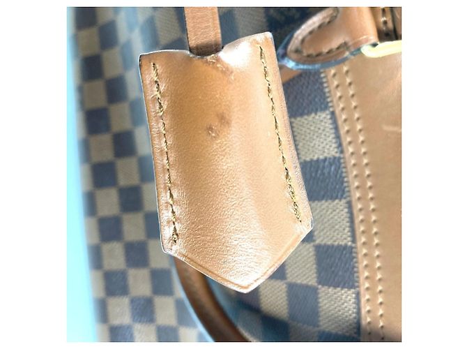 Borsa Damier Greenwich Louis Vuitton Marrone - vista 18