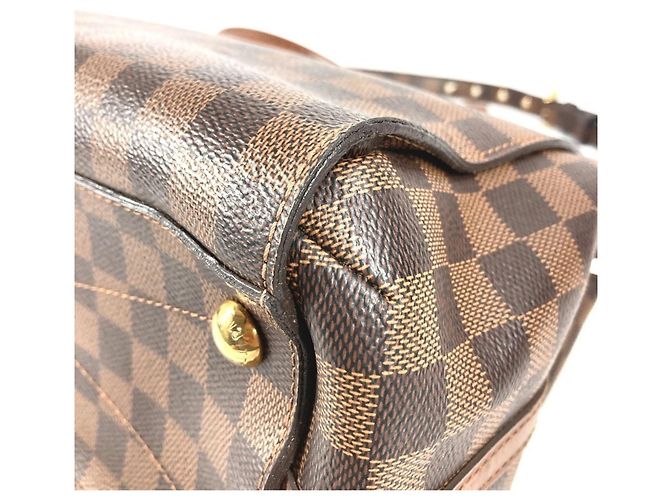 Borsa Damier Greenwich Louis Vuitton Marrone - vista 6