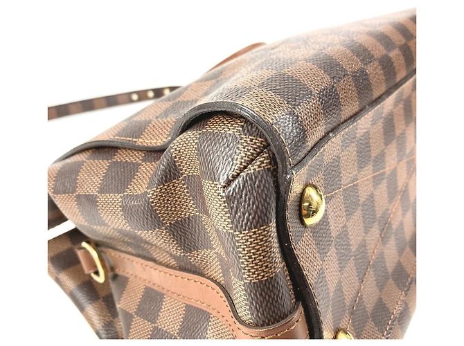 Borsa Damier Greenwich Louis Vuitton Marrone - vista 7