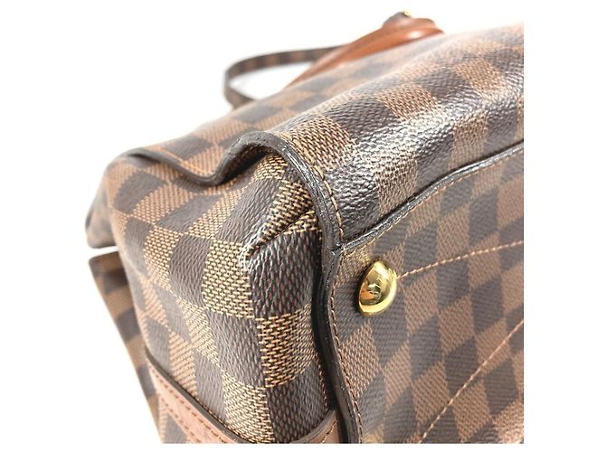 Borsa Damier Greenwich Louis Vuitton Marrone - vista 8