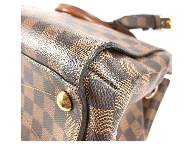 Borsa Damier Greenwich Louis Vuitton Marrone - vista 9