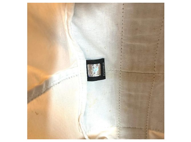 Zucchino Borsa in nylon beige Fendi 7VA240 - vista 11