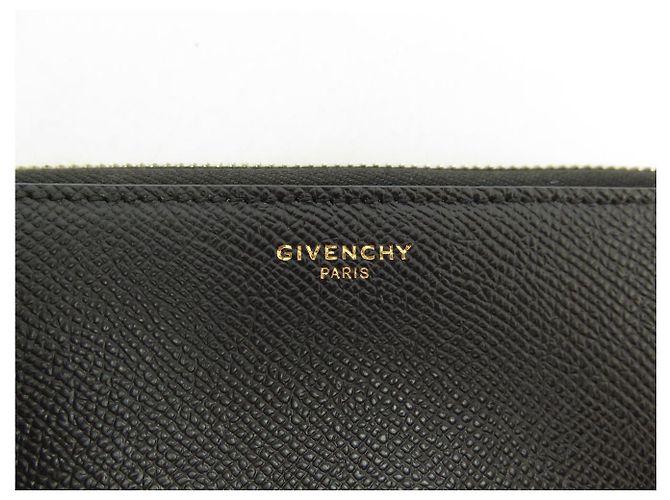 NEUE GIVENCHY PANDORA SCHWARZ GEGRANNTES LEDER-GELDBEUTEL - Ansicht 5