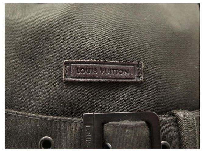 SOMBRERO LOUIS VUITTON BOB 58 EN ALGODÓN MARRÓN CON INTERIOR DAMIER Castaño - vista 6