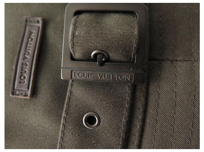 SOMBRERO LOUIS VUITTON BOB 58 EN ALGODÓN MARRÓN CON INTERIOR DAMIER Castaño - vista 7