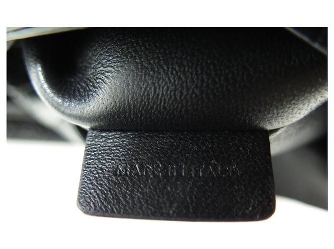 Céline NUOVO RARO BORSO A MANO CELINE STRAP BOX CON MANIGLIA IN CUOIO DI CROCODRILO Nero - vista 13