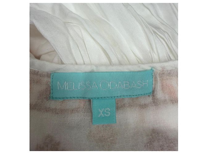 Vestido Mini Bordado Natalia en Algodón Blanco de Melissa Odabash - vista 4