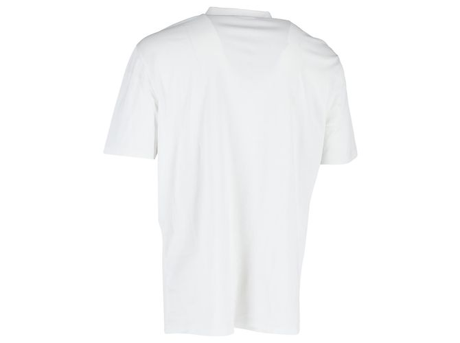 Polo a maniche corte Brunello Cucinelli in cotone bianco Crudo - vista 3