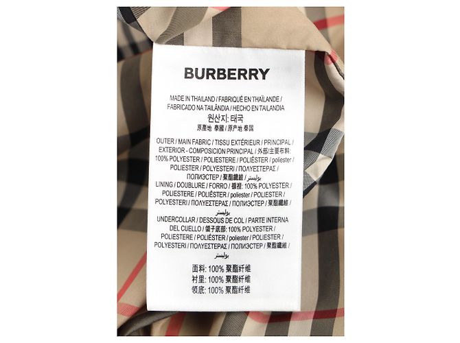 Impermeable con capucha Oxclose de Burberry en poliéster negro - vista 6
