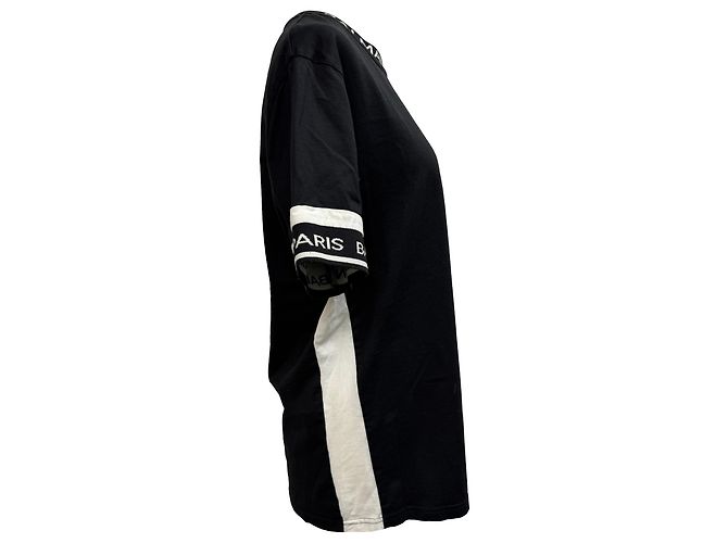 T-shirt Balmain in cotone nero - vista 2