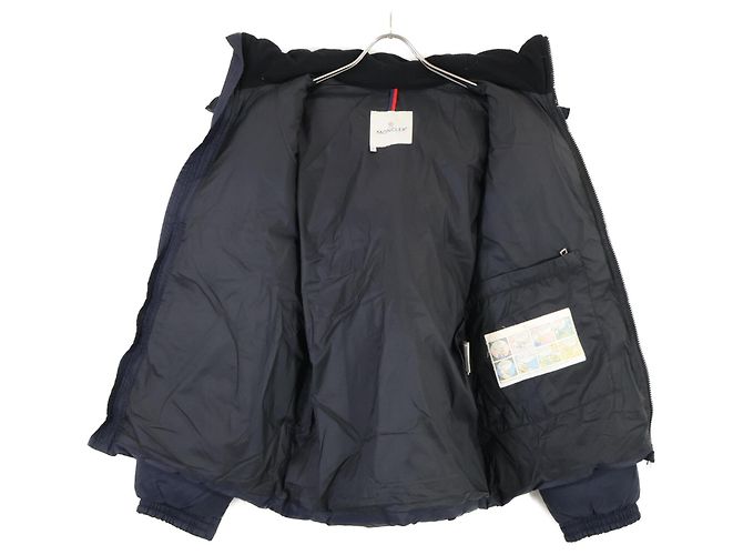 Chaqueta de plumas de nylon BAZILLE de Moncler Azul Azul marino - vista 3